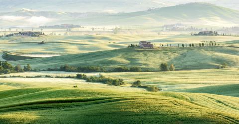 Val d'Orcia in de lente