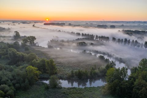 Heurnemeersen vanuit de lucht