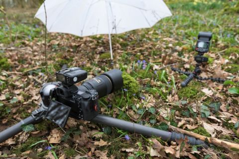 Macro setup met flits