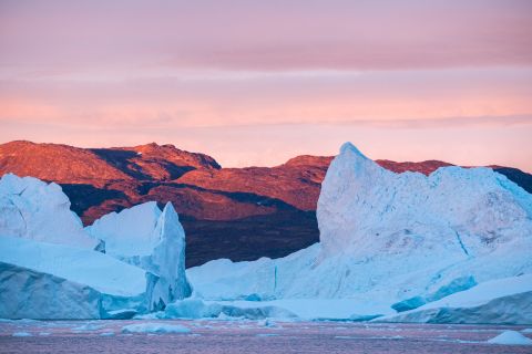 Kleurrijke lagen - Ilulissat, Groenland