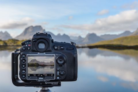 Nikon D810 met Sunwayfoto L-Bracket