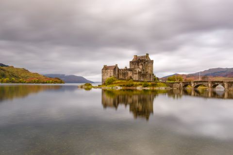Reflecties van Eilean Donan
