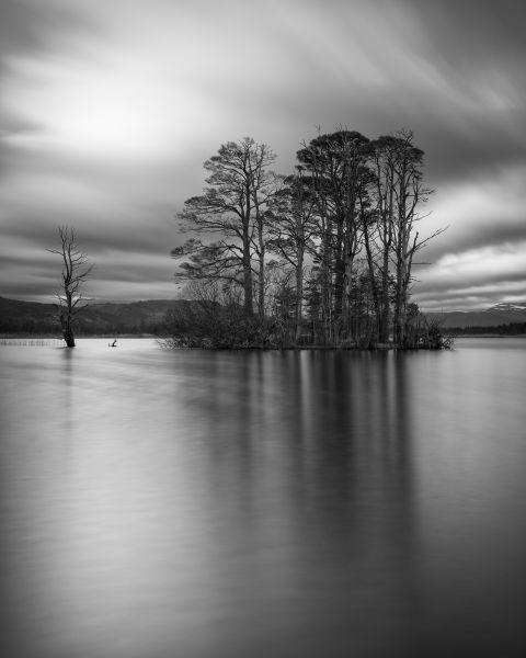 Eiland in Loch Mallachie